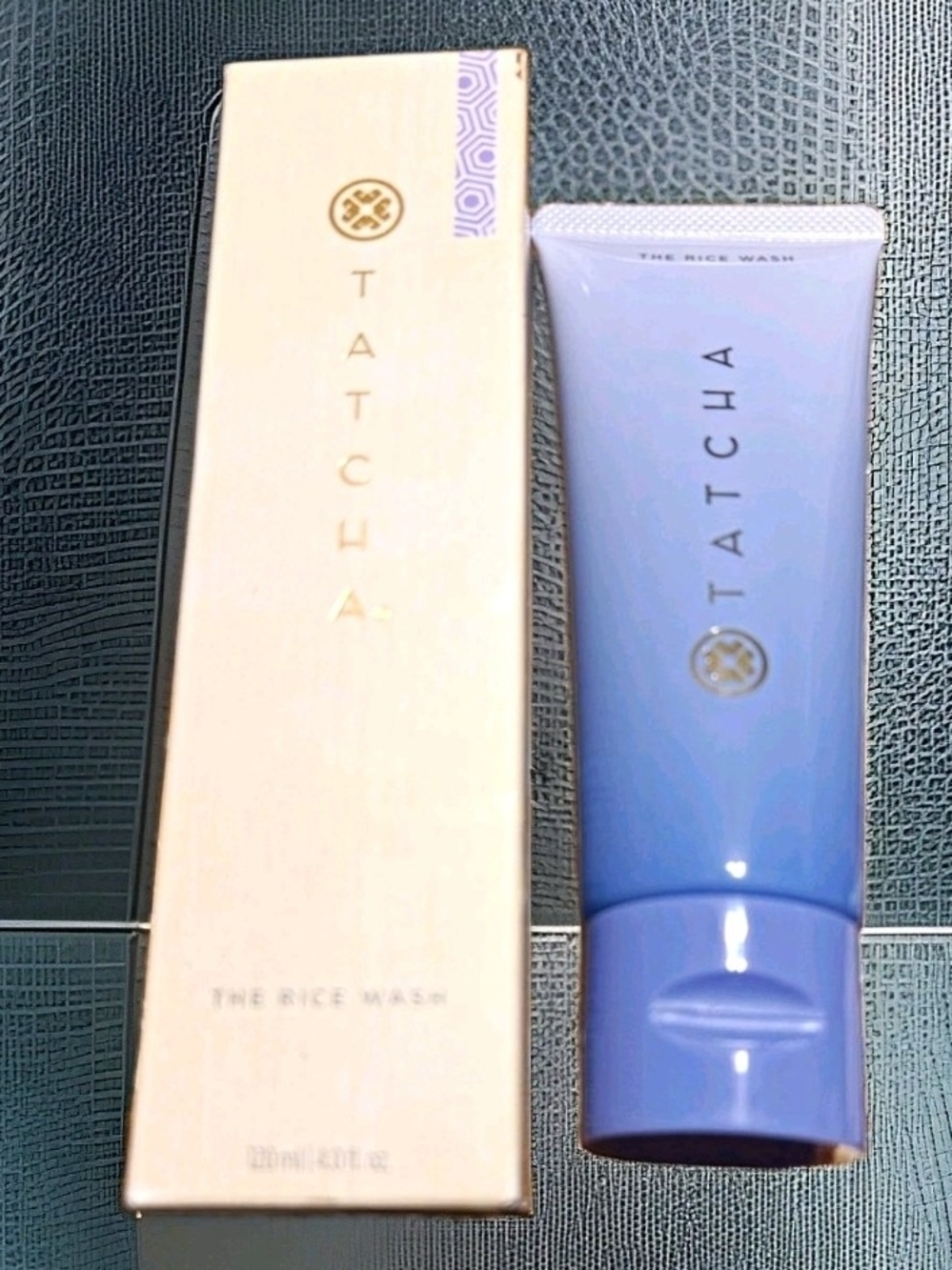 Tatcha The Rice Wash Gentle Foaming Cleanser - Lavender Blue Tube